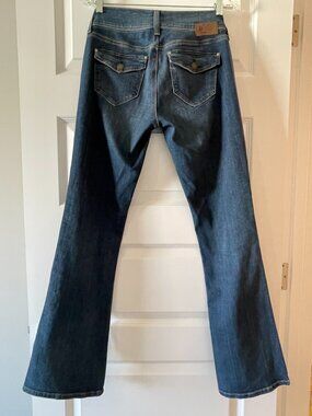 Mavi Malin Mid-Rise Bootcut Flap Pocket Jeans 27 32